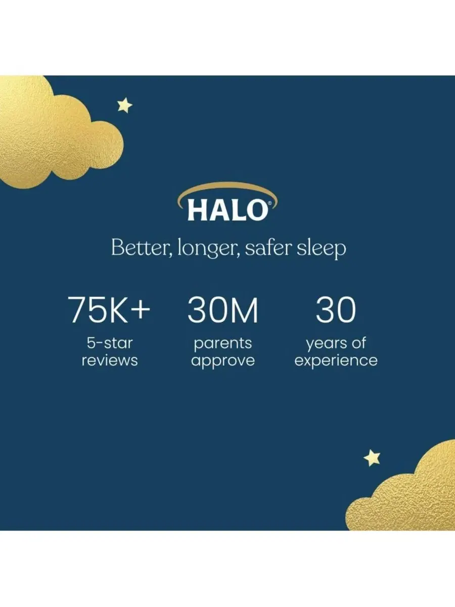 Спальный мешок-одеяло из 100% хлопка, 0,5 TOG Halo — изображение 6 из 8, бежевый