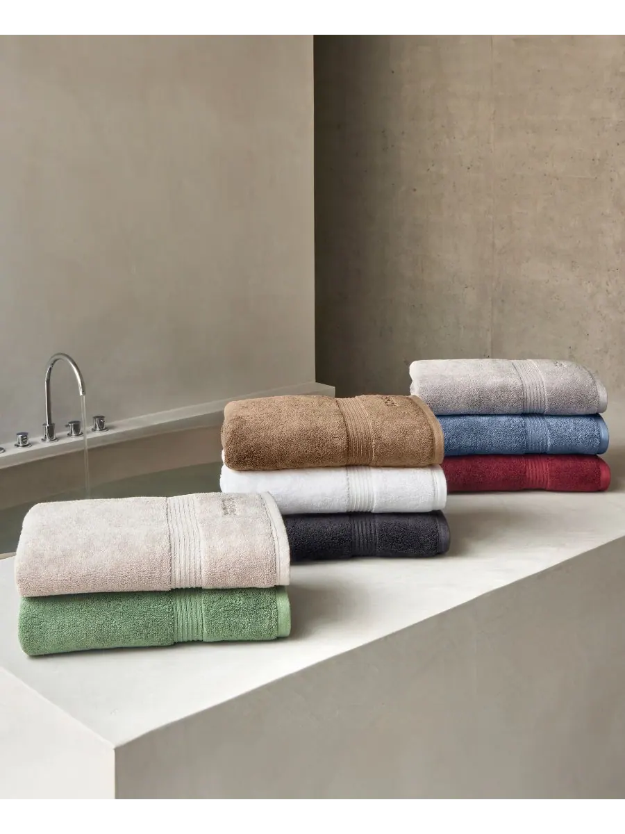 Полотенце для рук Loft Aegean из чесаного хлопка, 40 см x 60 см Boss Home — изображение 3 из 3, верблюжий