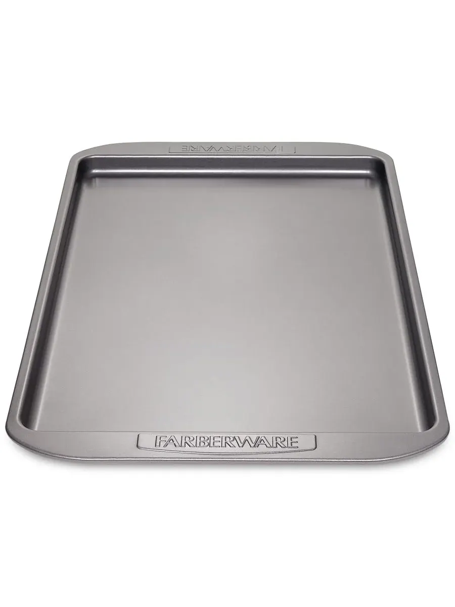 Антипригарная форма для выпечки печенья размером 28 x 43 см Farberware — изображение 1 из 8, серый
