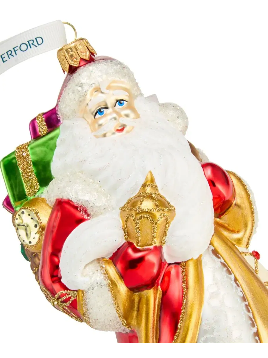 Елочная игрушка Санта Holiday Heirlooms Waterford — изображение 2 из 5, мульти
