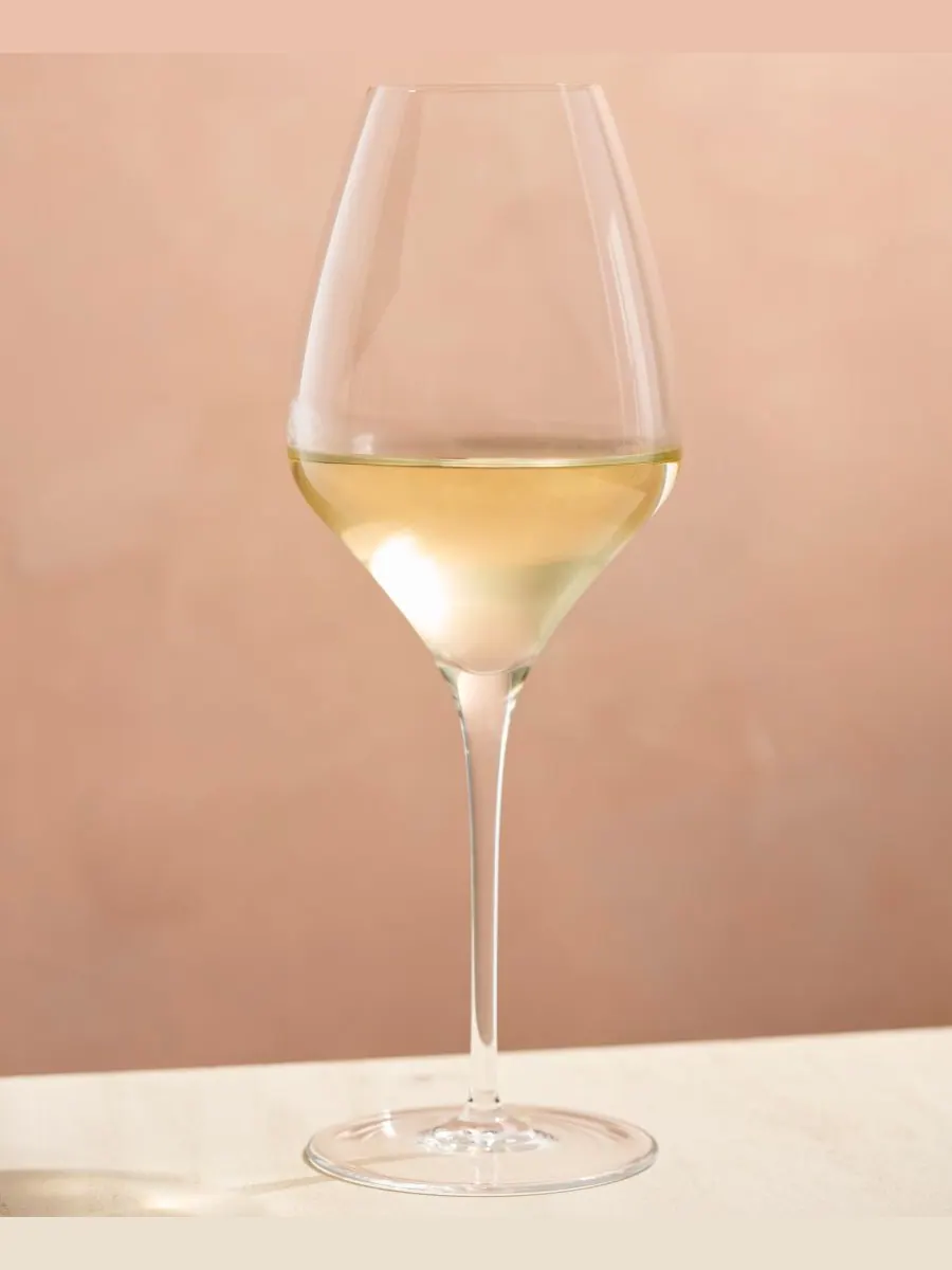 Набор из 2 дегустационных бокалов Alloro ручной работы объемом 17,1 унции Zwiesel Glas — изображение 6 из 7, прозрачный