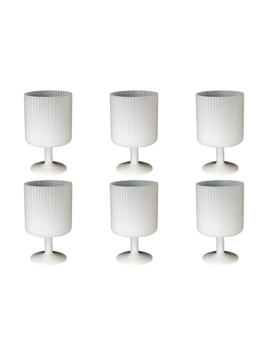 Набор из 6 бокалов Mesa Goblet Glasses Abode Homewares
