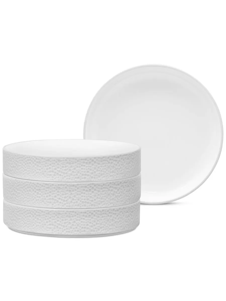 Набор из 4 глубоких тарелок Colortex Stone Stax Noritake