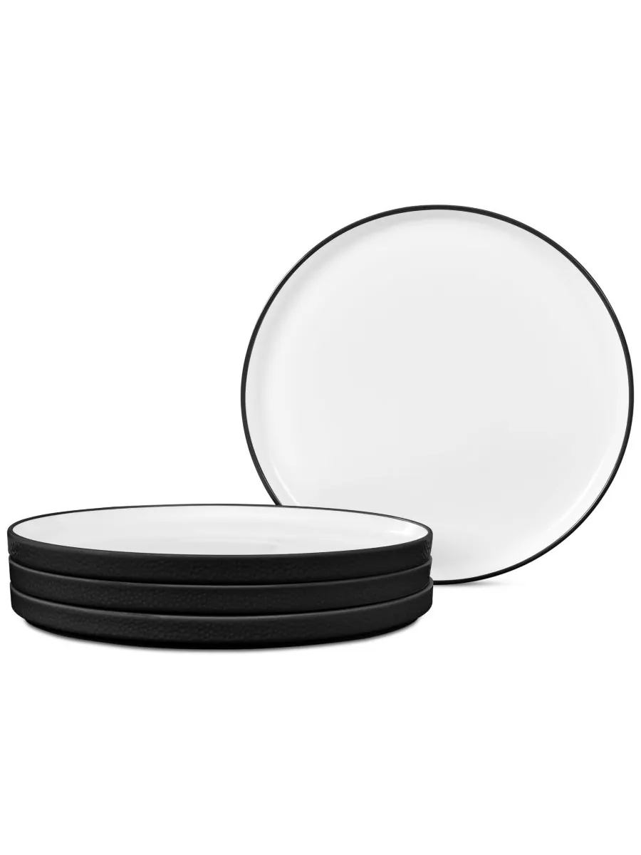 Набор из 4 маленьких тарелок Colortex Stone Stax Noritake