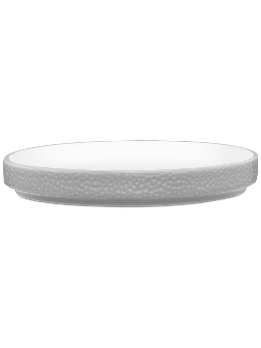Набор из 4 маленьких тарелок Colortex Stone Stax Noritake — изображение 2 из 8, серый
