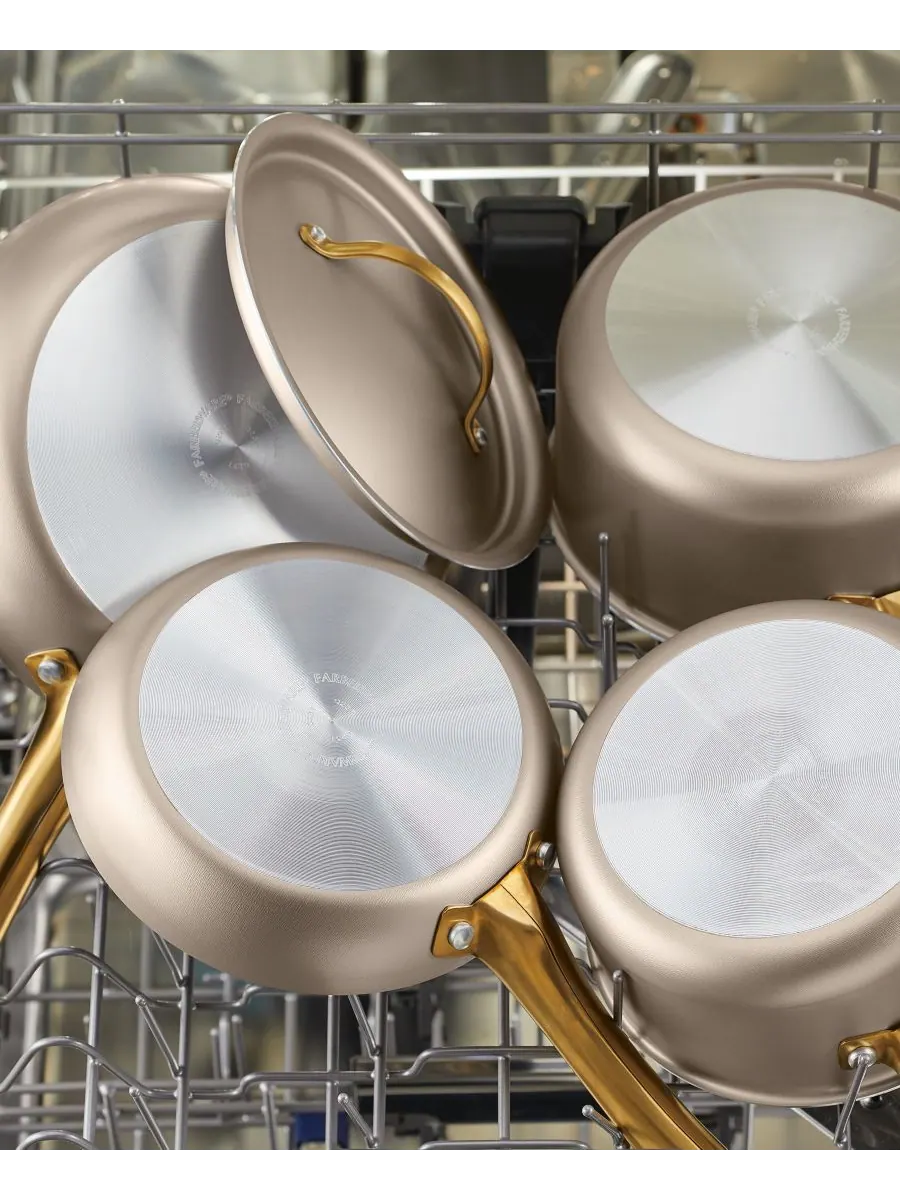 Набор посуды Radiant Aluminum из 12 предметов Farberware — изображение 6 из 6, шампань