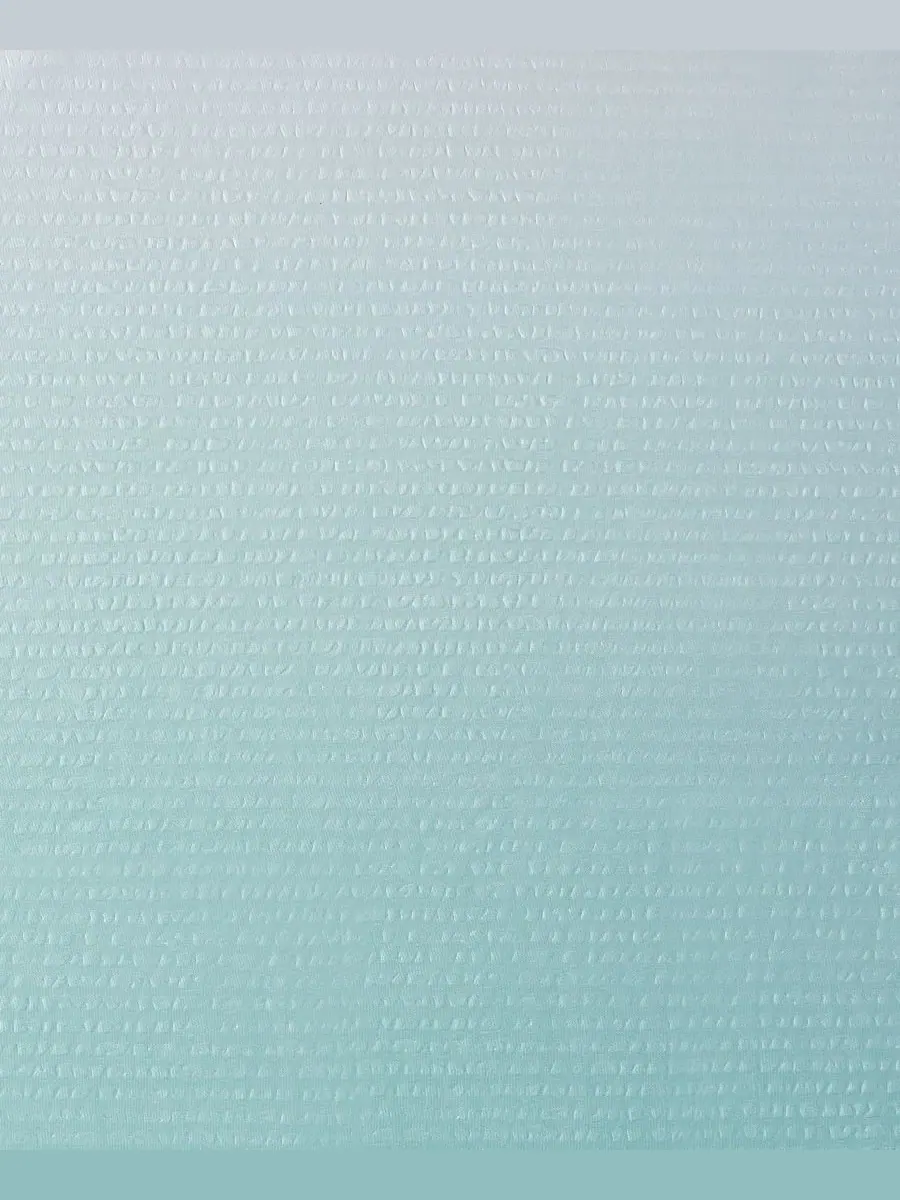 Занавеска для душа Ara Ombre из ткани сирсакер с принтом, 183 см x 183 см Madison Park — изображение 6 из 12, голубой