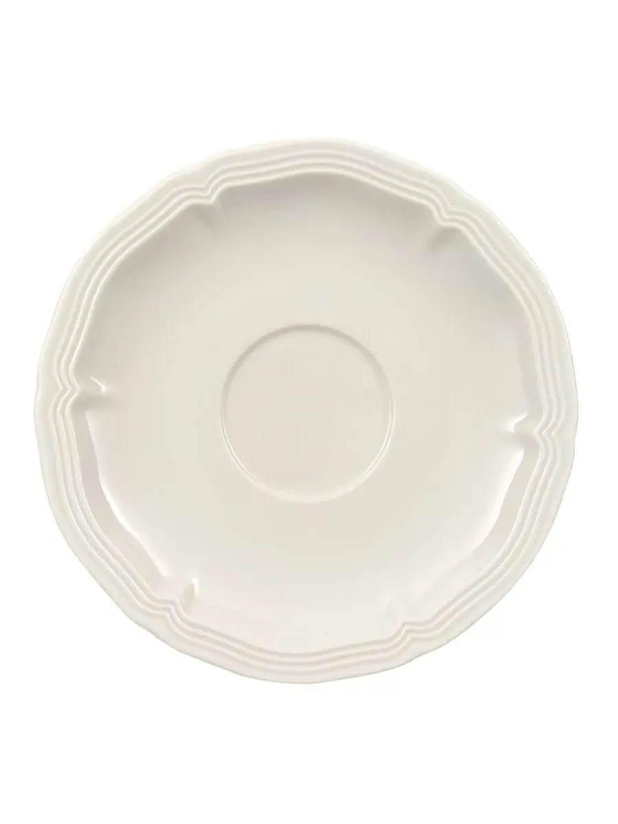 Чашка для эспрессо Manoir с блюдцем Villeroy & Boch — изображение 1 из 4, белый