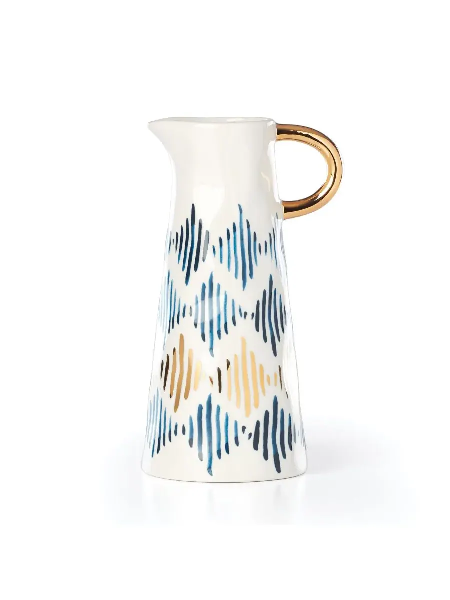 Средний кувшин Blue Bay Lenox — изображение 1 из 3, синий белый