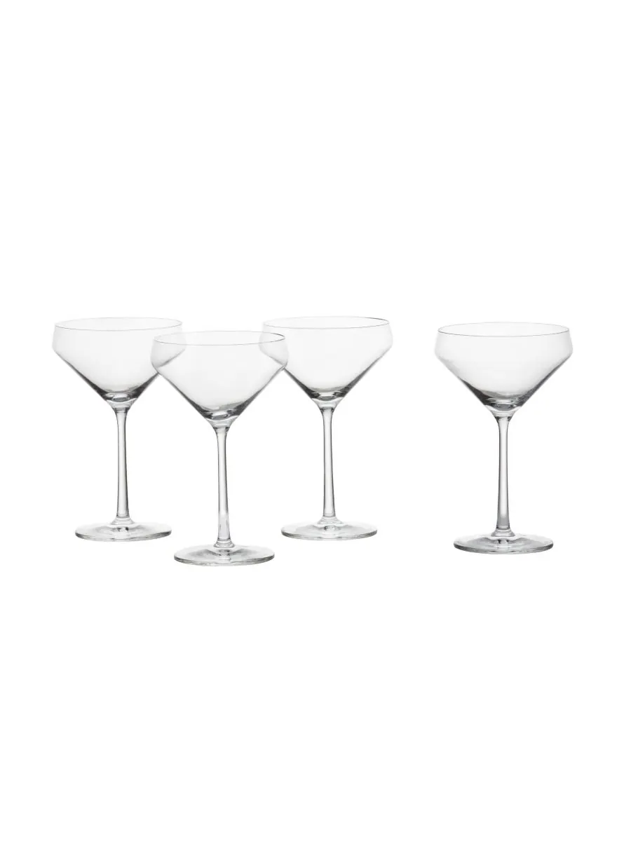 Набор из 4 коктейлей Pure Martini объемом 355 мл Zwiesel Glas — изображение 1 из 7, прозрачный