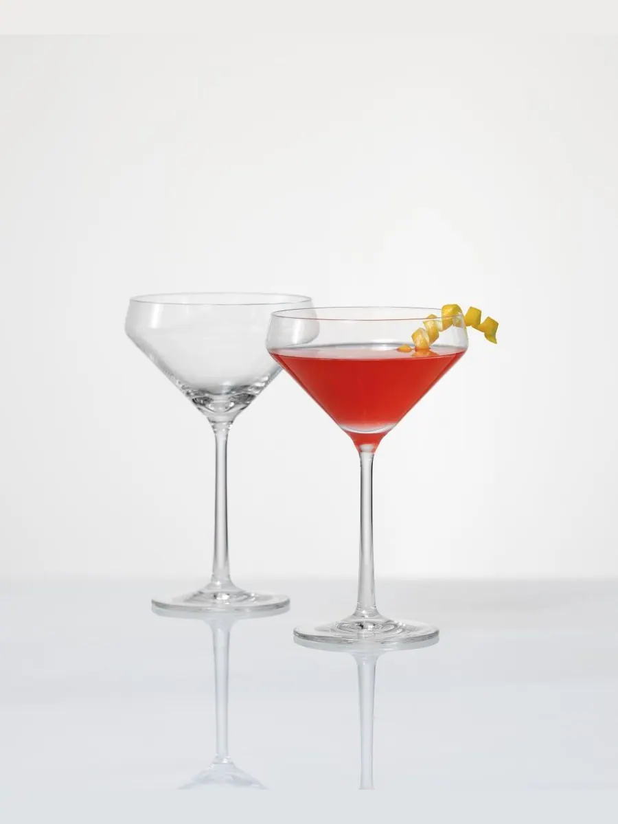 Набор из 4 коктейлей Pure Martini объемом 355 мл Zwiesel Glas — изображение 4 из 7, прозрачный