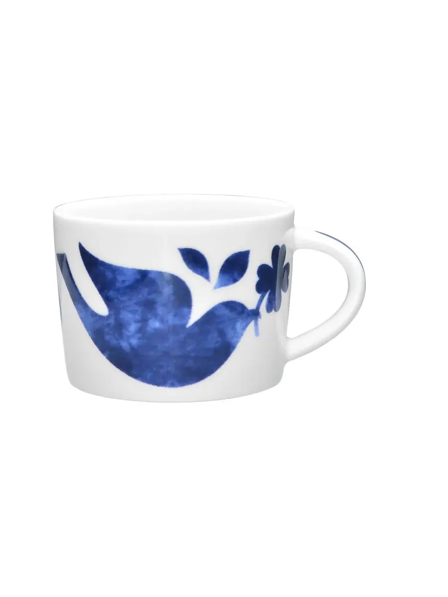 Набор из 4 чашек Noritake Sandefjord 0,2 л — изображение 2 из 4, синий