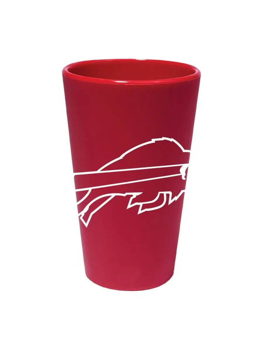 Силиконовый пивной бокал Buffalo Bills объемом 0,5 л (450 мл) в командных цветах Wincraft