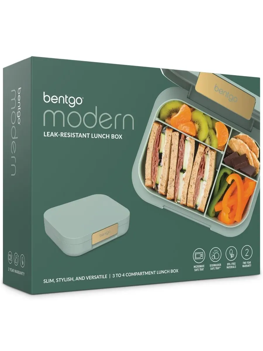 Современный ланч-бокс Bentgo — изображение 8 из 8, зеленый