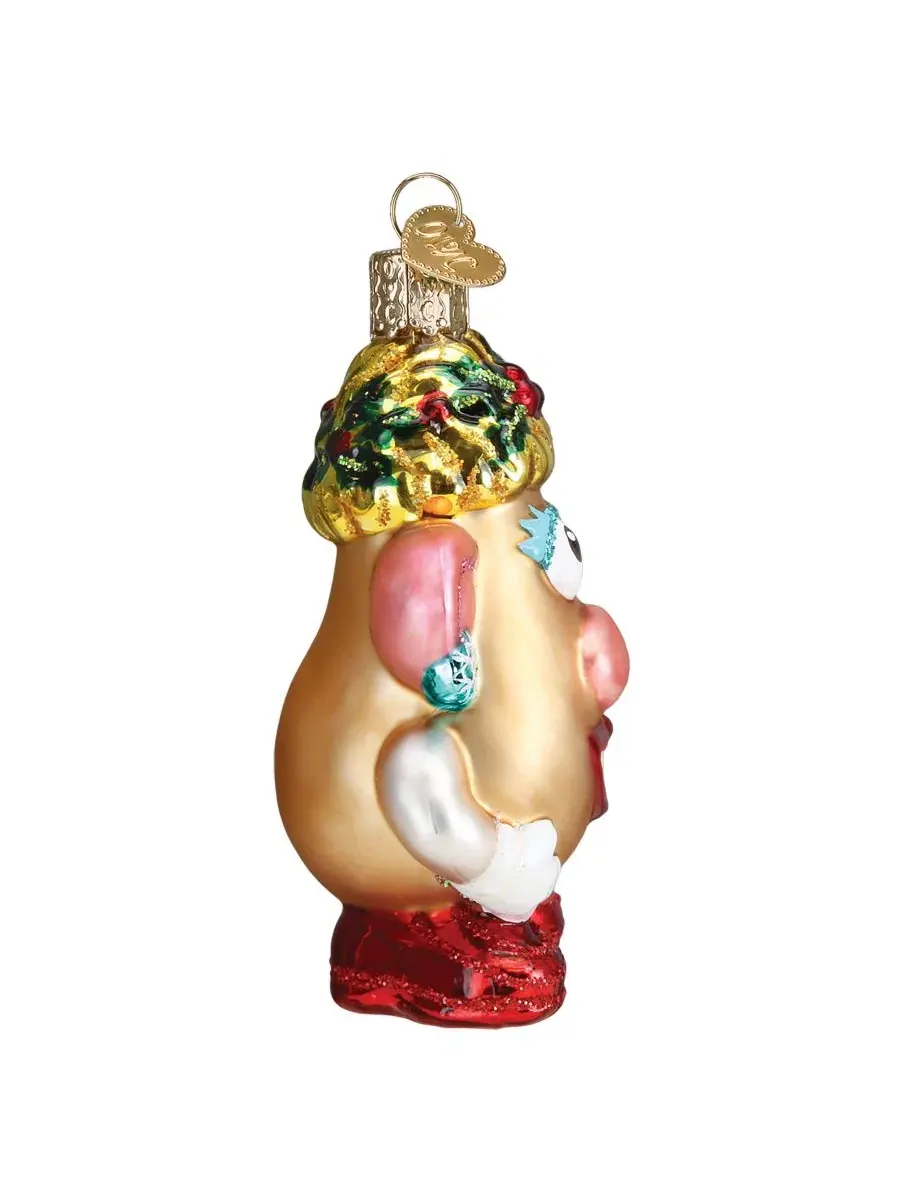 Елочная игрушка Hasbro Mrs. Potato Head Old World Christmas — изображение 3 из 4, коричневый