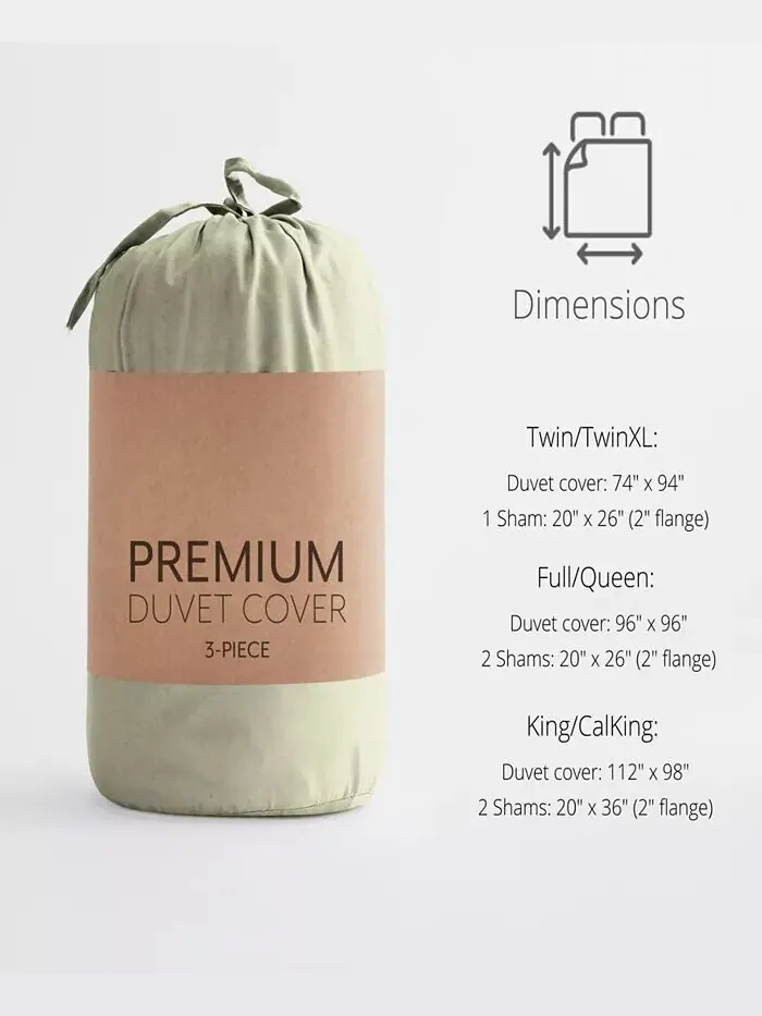 Комплект пододеяльников Lucid Dreams с рисунком от The Home Collection ienjoy Home — изображение 7 из 9, серый
