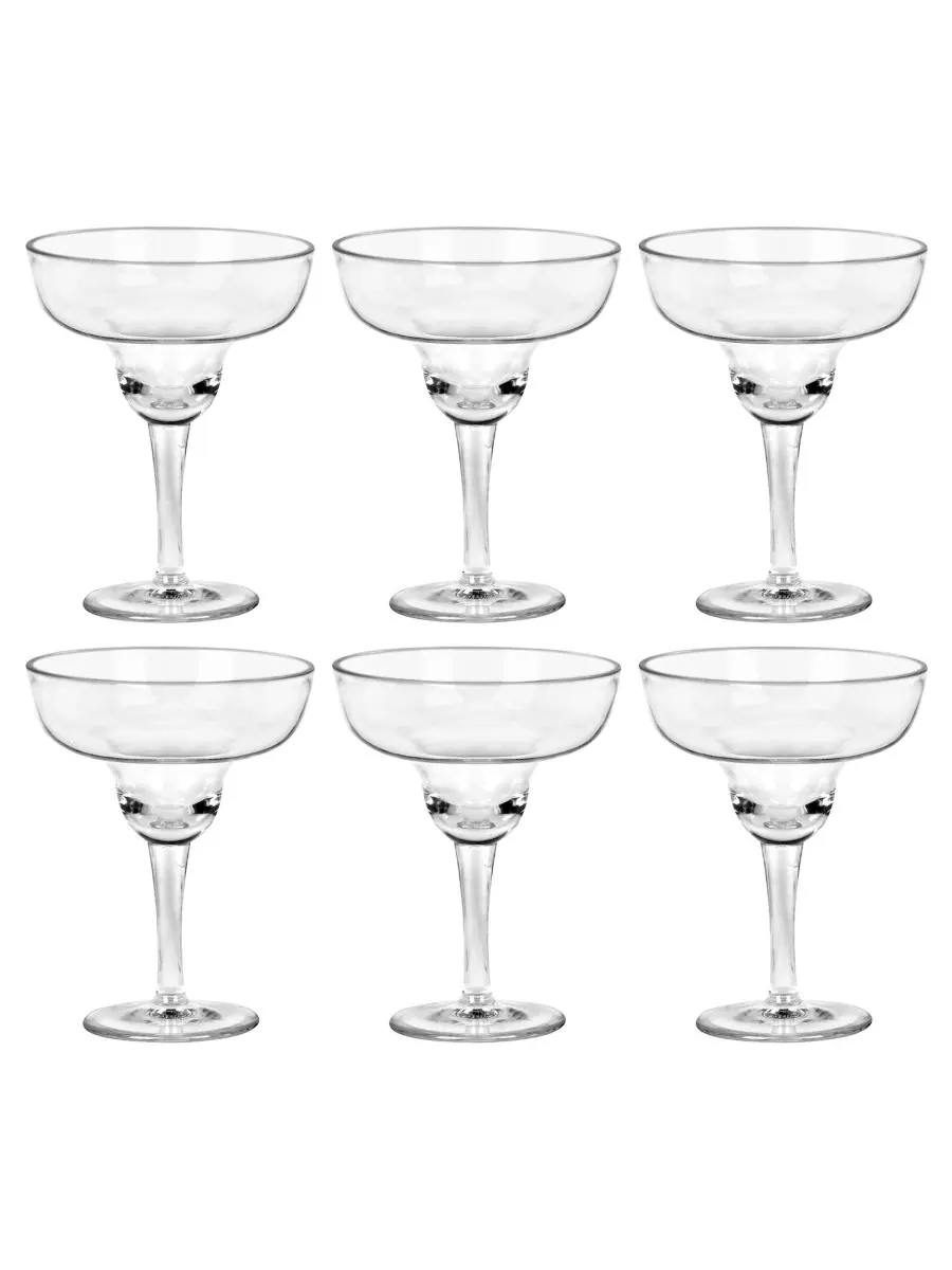 Набор из 6 бокалов для маргариты Montana Abode Homewares — изображение 1 из 3, прозрачный