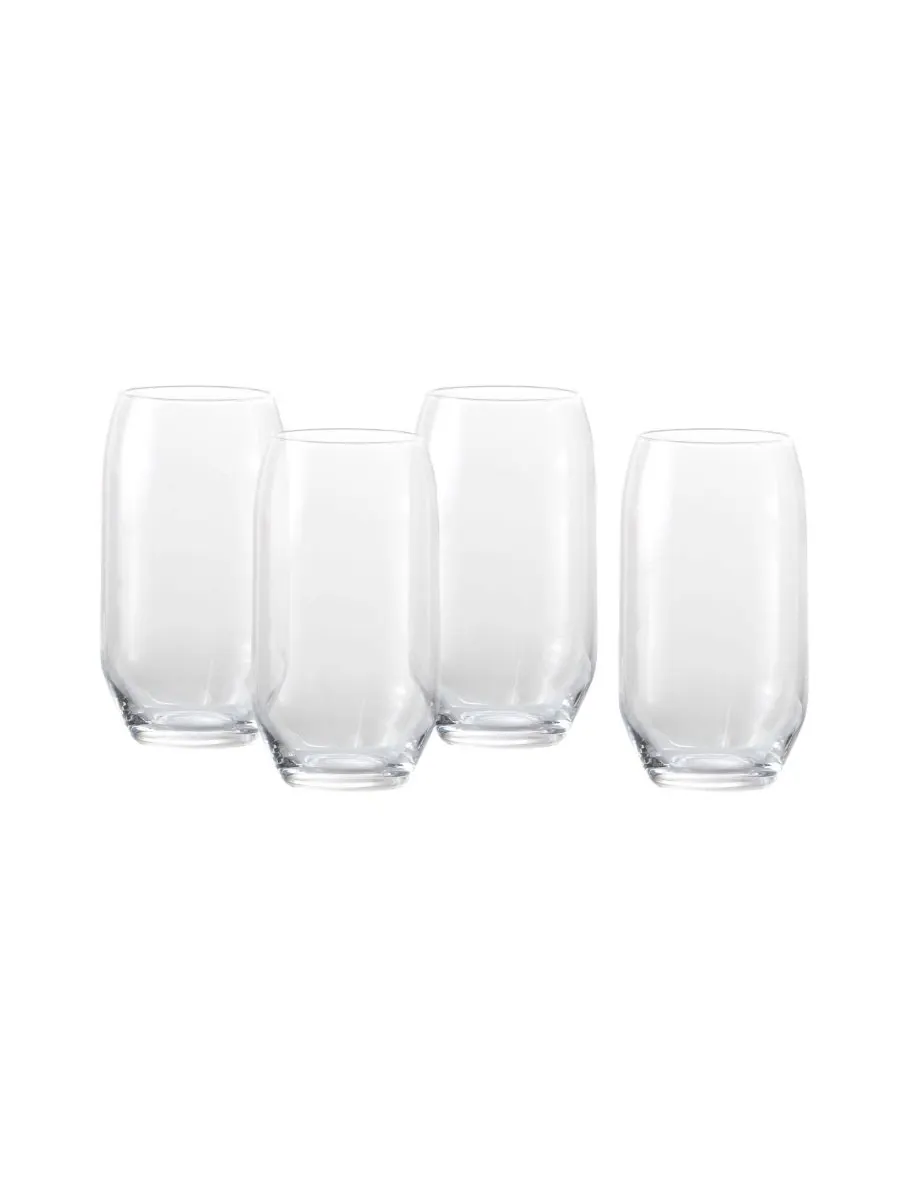 Набор из 4 бокалов для игристых коктейлей Estiva Highball Fortessa — изображение 1 из 7, прозрачный