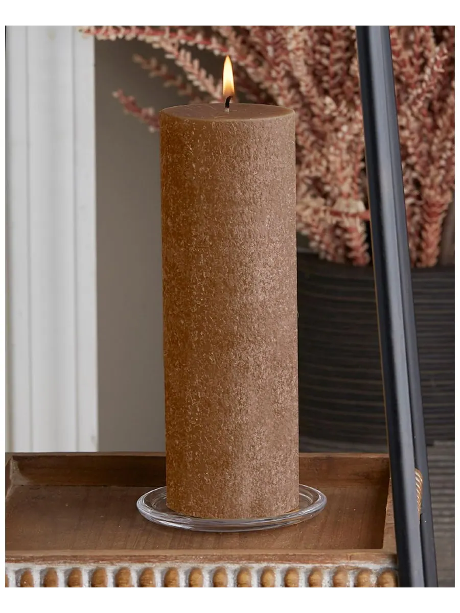 Свеча-столбик Timberline, 7,5 см x 23 см ROOT CANDLES — изображение 2 из 3, коричневый
