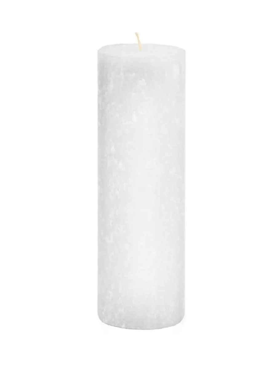 Свеча-столбик Timberline, 7,5 см x 23 см ROOT CANDLES — изображение 1 из 2, белый