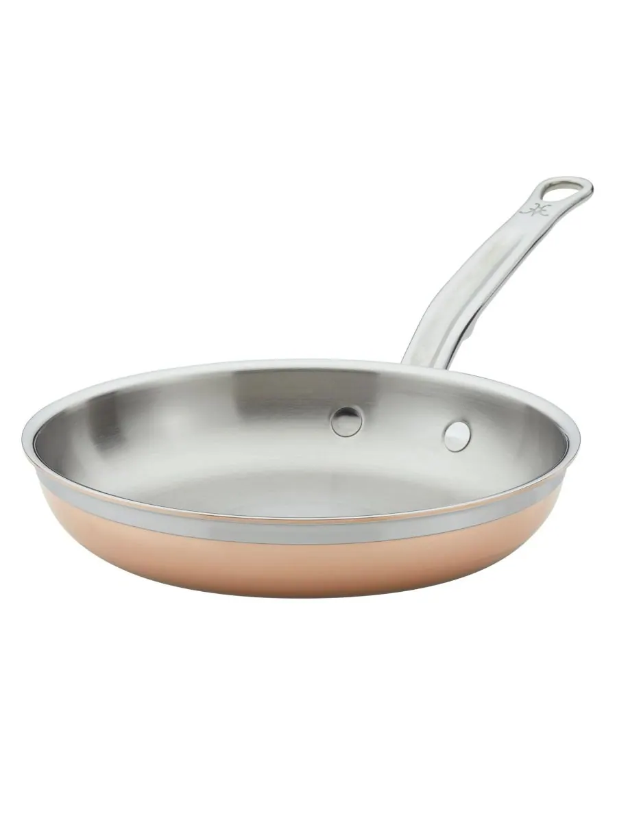 Hestan Сковорода CopperBond для индукционных плит, диаметр 8,5 дюймов, открытая — золотистый