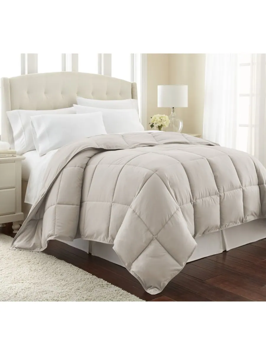 Премиальное одеяло с наполнителем, имитирующим пух, размер king. Southshore Fine Linens — изображение 1 из 2, кость