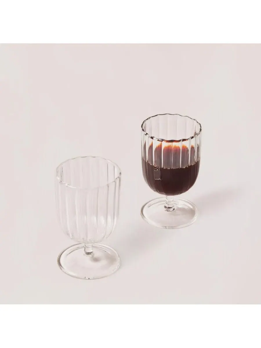 Набор из 4 бокалов Kira Stemware Chalice Fleck — прозрачный