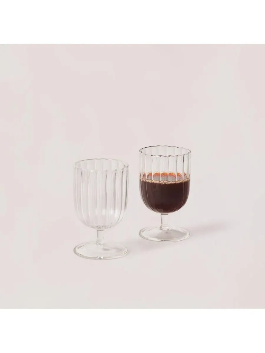 Набор из 4 бокалов Kira Stemware Chalice Fleck — изображение 2 из 3, прозрачный
