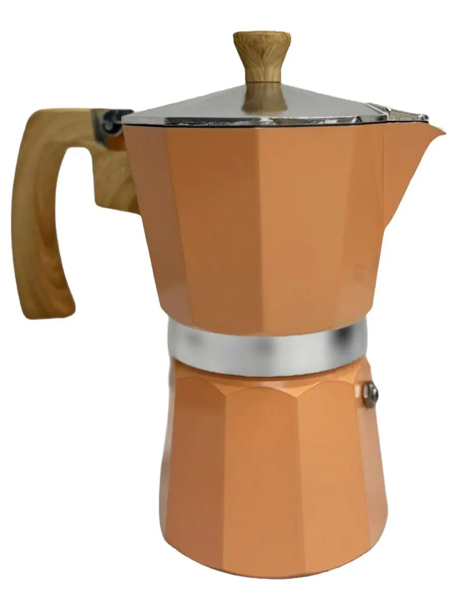 Алюминиевая кофеварка для эспрессо на 6 чашек Sedona Kitchen — изображение 10 из 10, синий