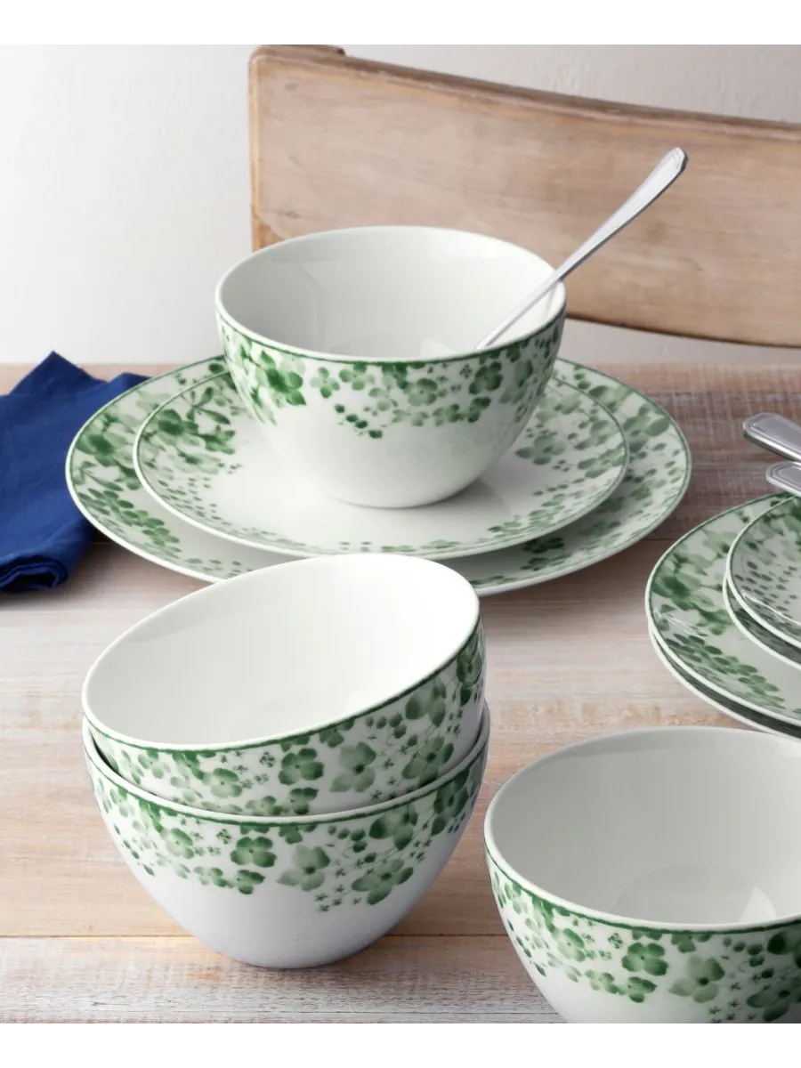 Набор посуды Bloomington Road из 12 предметов, на 4 персоны Noritake — изображение 3 из 10, зеленый
