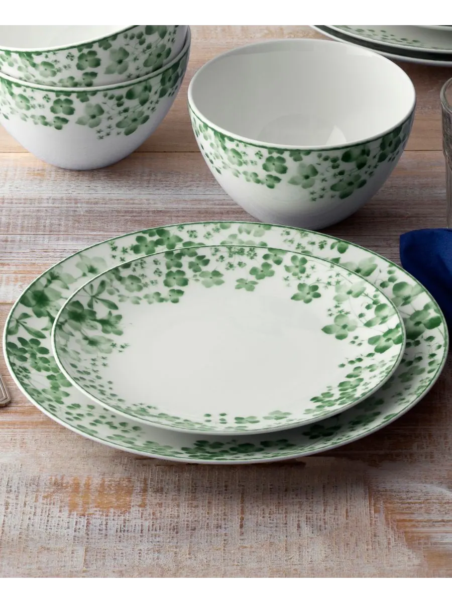 Набор посуды Bloomington Road из 12 предметов, на 4 персоны Noritake — изображение 4 из 10, зеленый