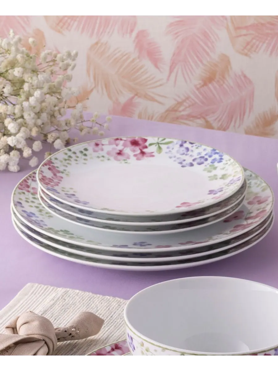 Набор посуды Bloomington Road из 12 предметов, на 4 персоны Noritake — изображение 4 из 10, мульти