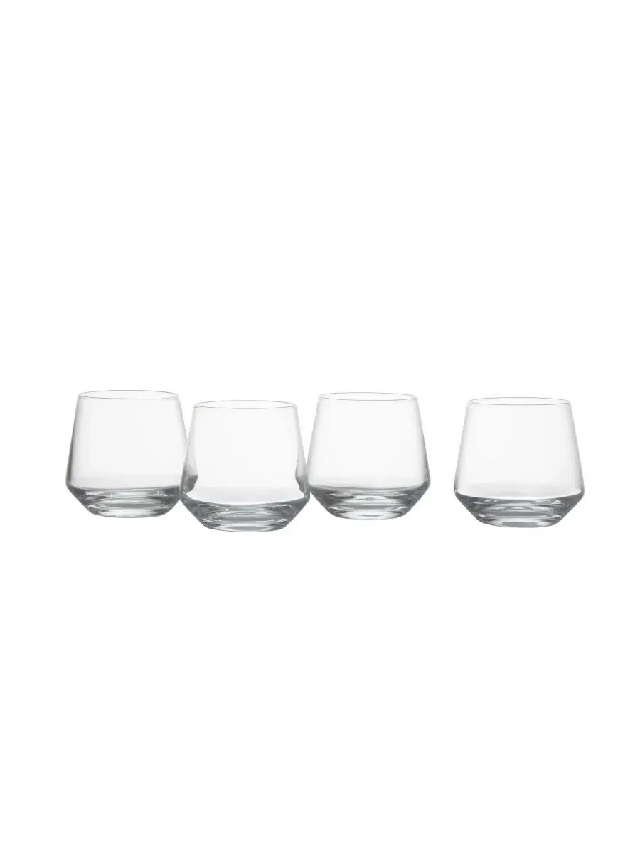 Стакан для виски Pure Double Old-Fashioned 390 мл, набор из 4 шт. Zwiesel Glas — изображение 1 из 8, прозрачный