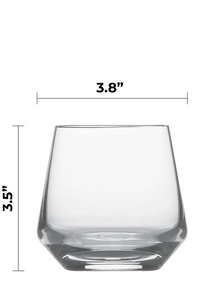 Стакан для виски Pure Double Old-Fashioned 390 мл, набор из 4 шт. Zwiesel Glas — изображение 3 из 8, прозрачный
