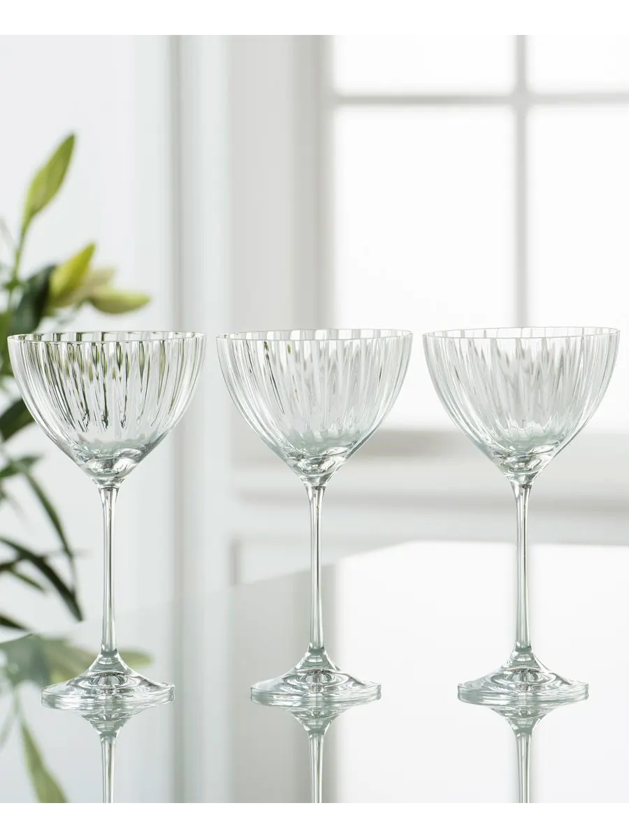 Набор бокалов для шампанского Erne Saucer, 4 шт Belleek Pottery — изображение 2 из 4, прозрачный