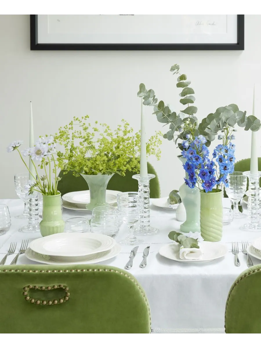 Набор из 4 обеденных тарелок Sophie Conran Portmeirion — изображение 3 из 4, белый