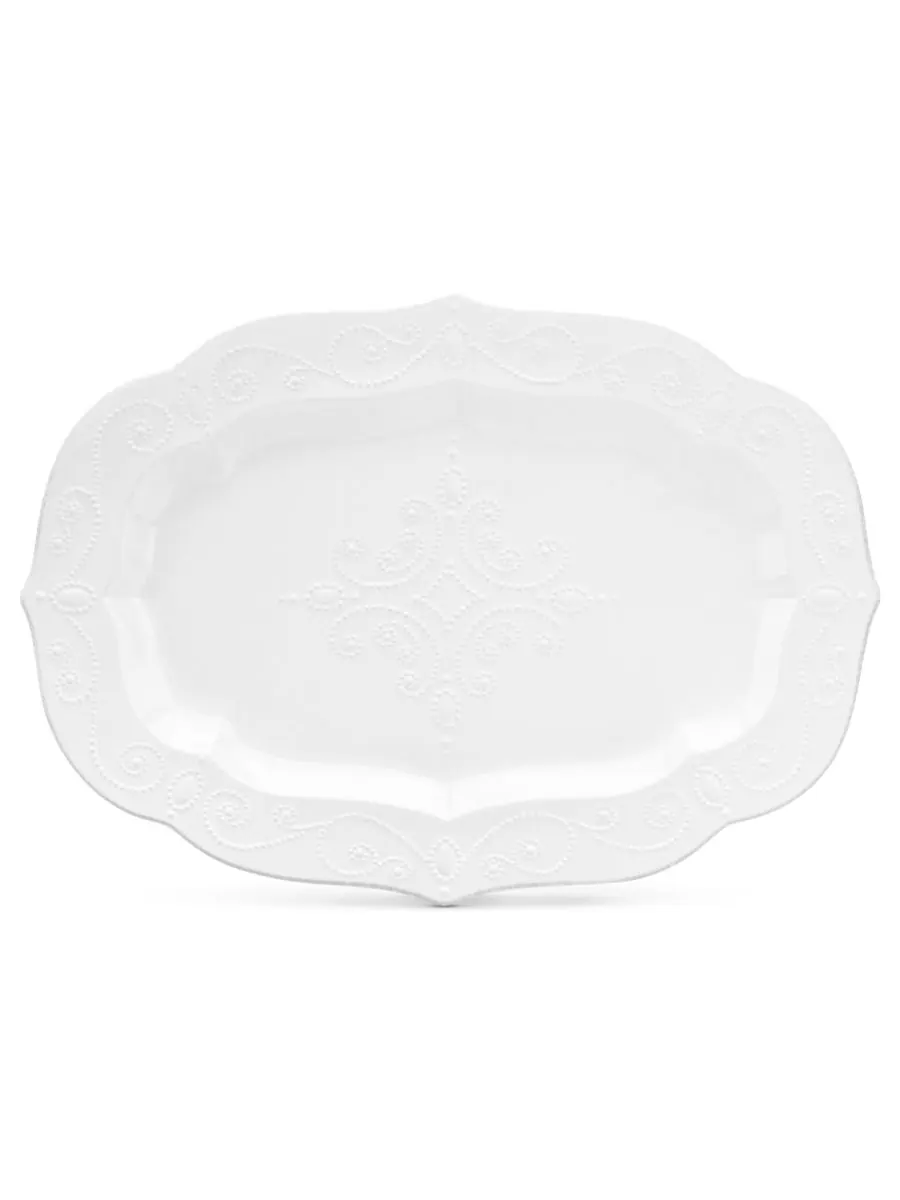 Большое блюдо «Французский жемчуг» Lenox