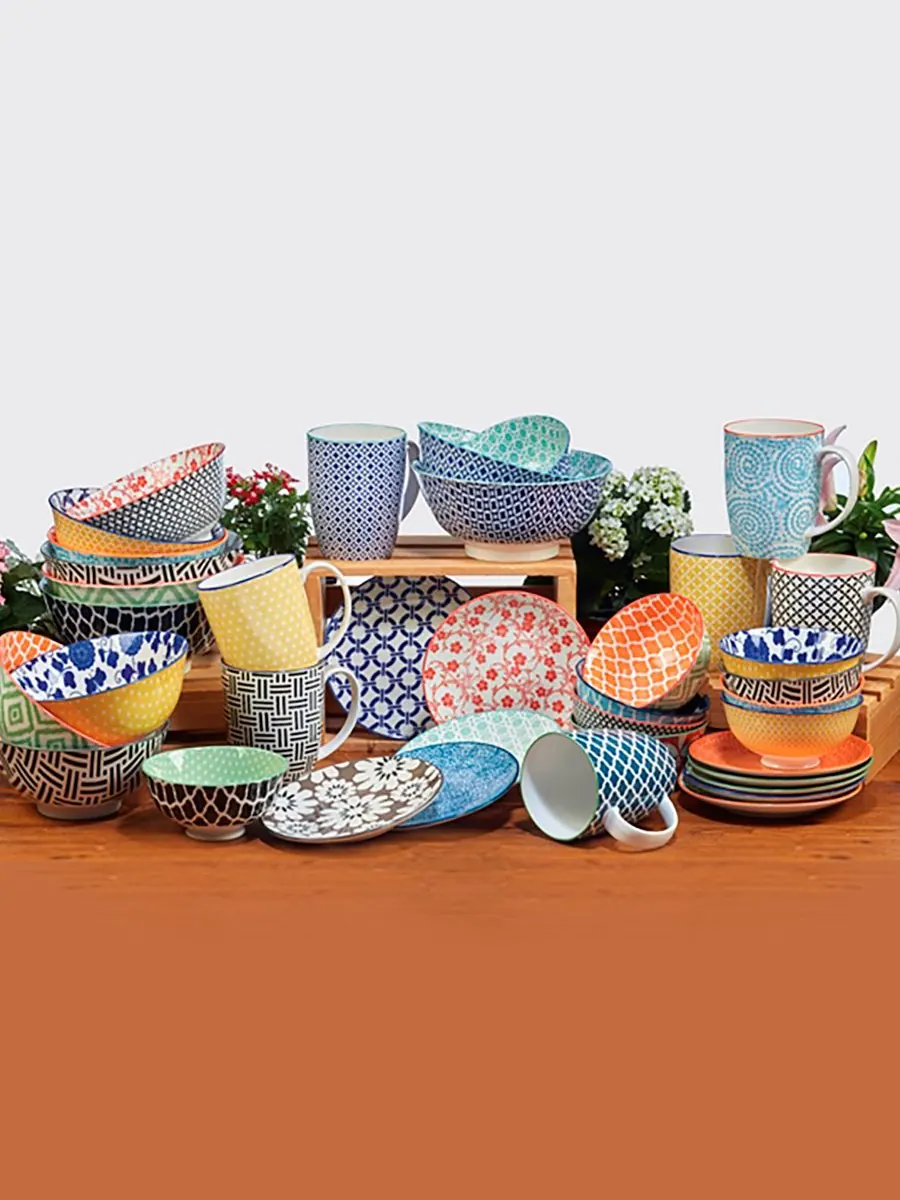 Набор из 6 мисок Soho Bowls Certified International — изображение 2 из 2, мульти