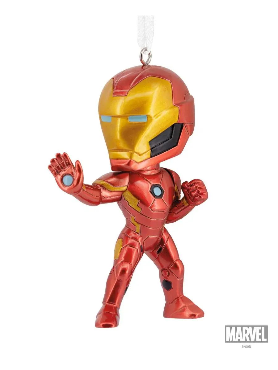Елочная игрушка Marvel Iron Man Stylized Hallmark — изображение 3 из 4, мульти