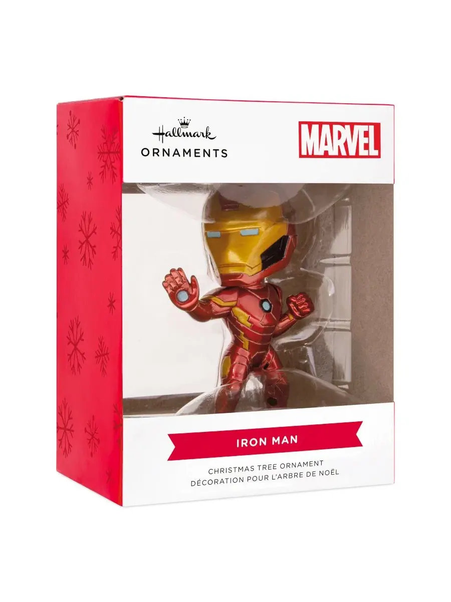 Елочная игрушка Marvel Iron Man Stylized Hallmark — изображение 4 из 4, мульти