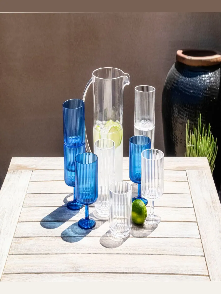 Набор из 6 бокалов без ножки с чехлами для вечеринок Abode Homewares — изображение 2 из 5, прозрачный