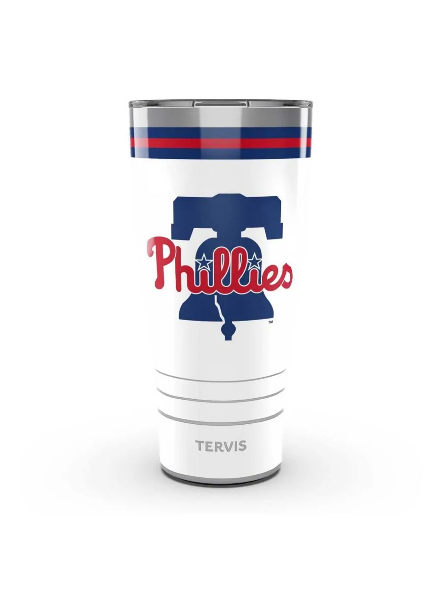Стакан из нержавеющей стали Philadelphia Phillies Arctic объемом 30 унций Tervis Tumbler