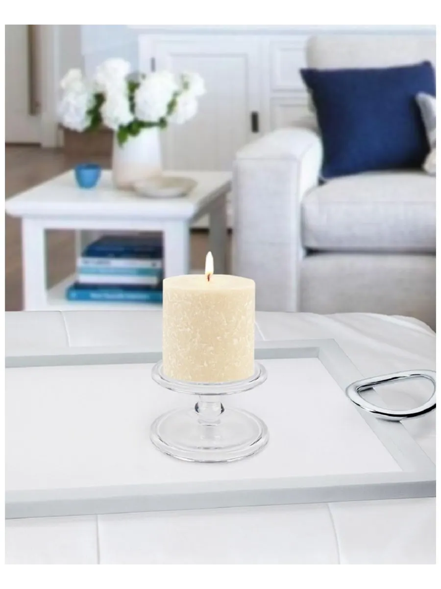 Свеча-столбик Timberline, 7,5 см x 7,5 см ROOT CANDLES — изображение 2 из 2, кремовый