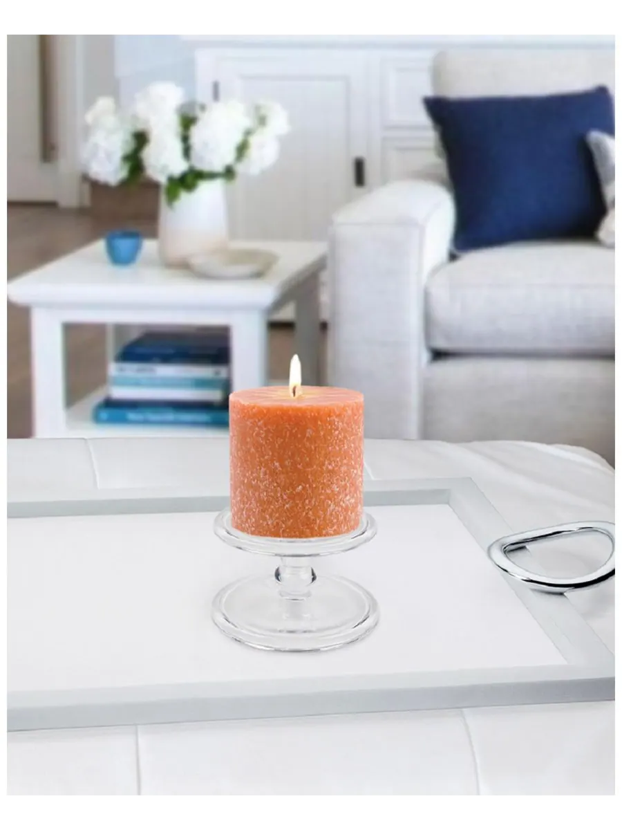 Свеча-столбик Timberline, 7,5 см x 7,5 см ROOT CANDLES — изображение 2 из 3, красный