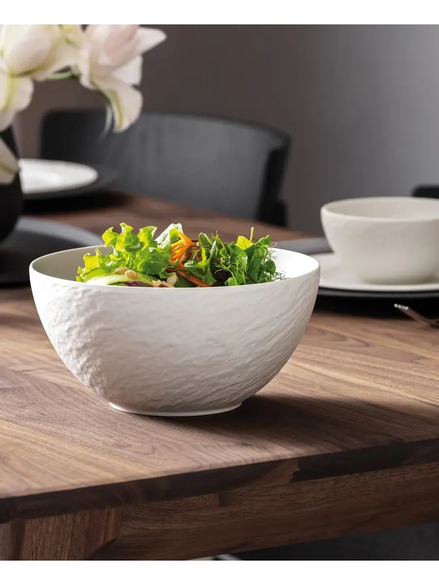 Изготовить салатницу Rock Salad Bowl Villeroy & Boch — изображение 2 из 3, белый