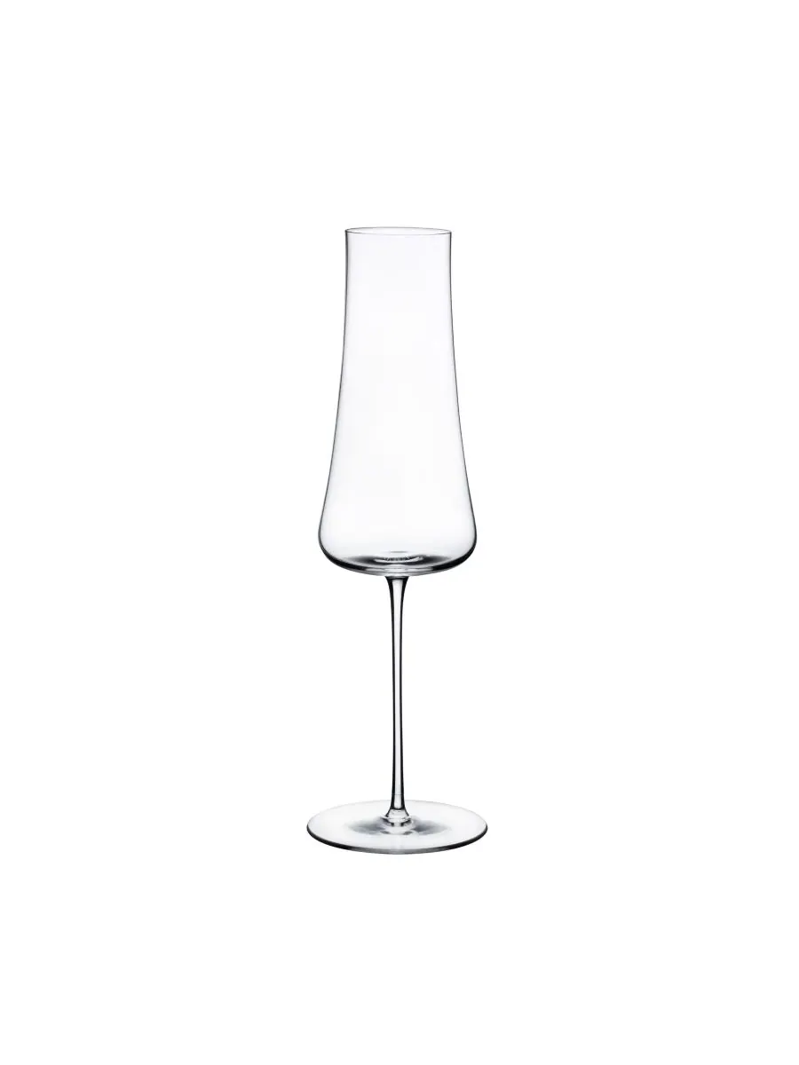 Бокал для шампанского Stem Zero, 10,14 жидких унций Nude Glass — изображение 1 из 4, прозрачный
