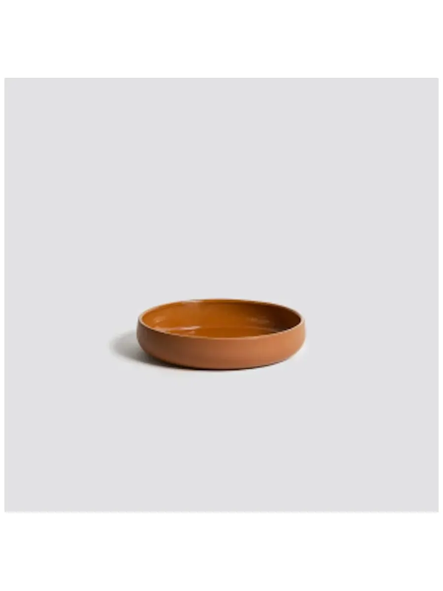 Набор из 4 тарелок для тунисской пасты Gharyan Stoneware, терракотовый