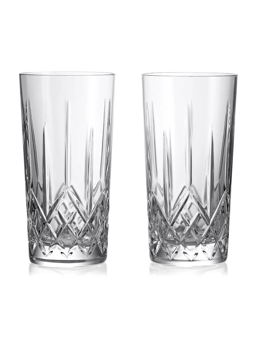 Напиток Gin Journeys Hiball Lismore, 15 унций, набор из 2 штук Waterford — изображение 1 из 4, прозрачный