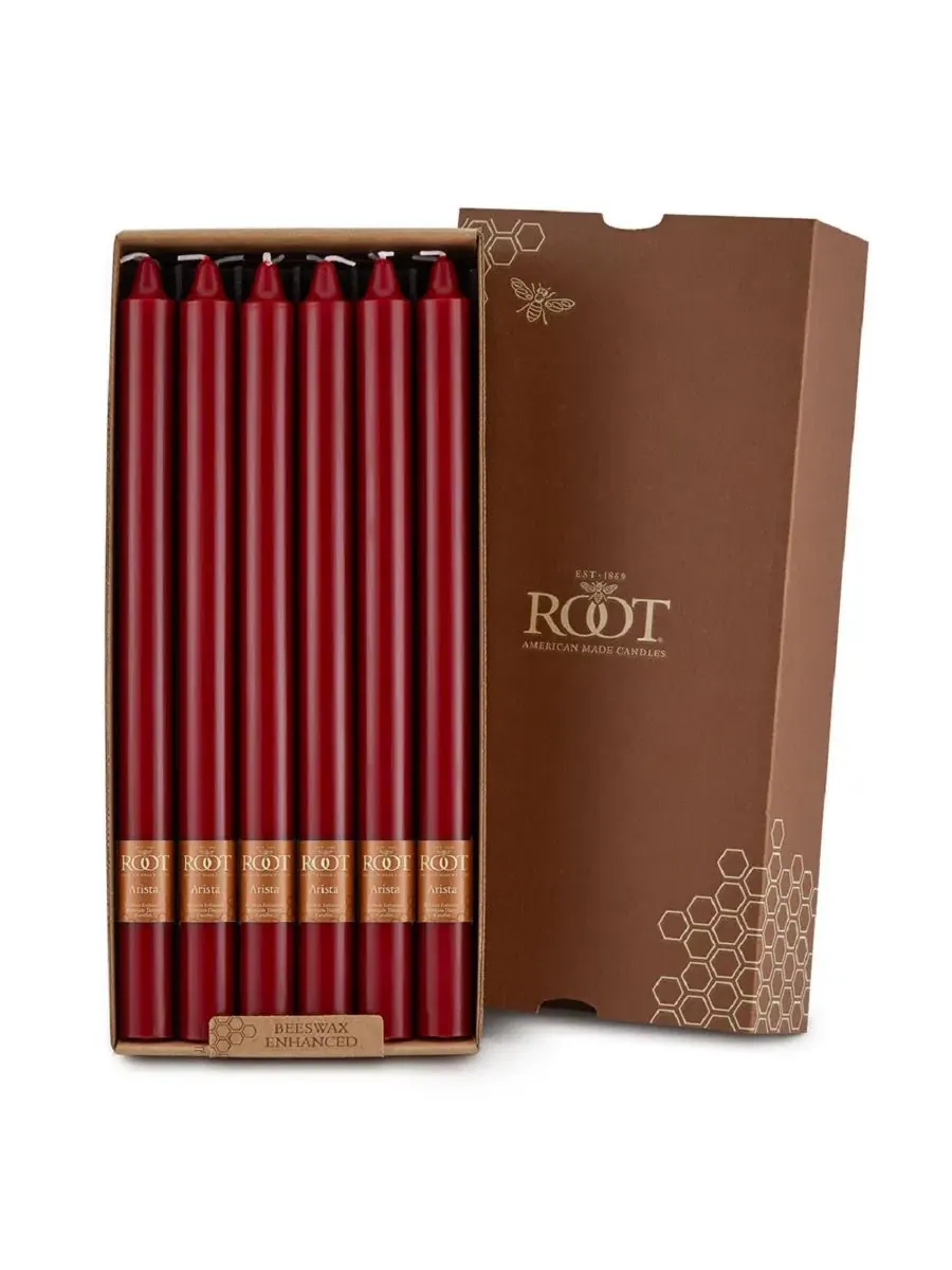 Набор из 12 свечей Arista, 30 см ROOT CANDLES
