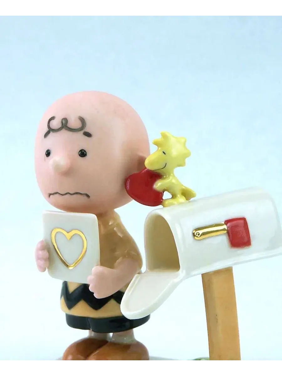 Набор фигурок Peanuts 5-Piece Valentine's Day Figurine Set Lenox — изображение 3 из 6, нет цвета